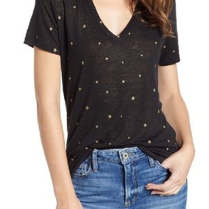 Rails | Golden Star V- Neck